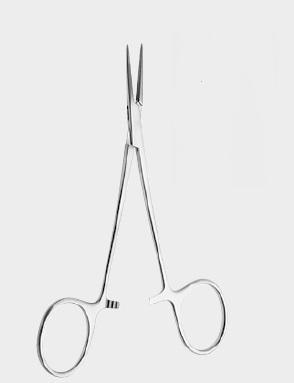 Мікрозатискач ХОЛСТЕДА (HALSTED) кровоспинний типу «москіт», прямий, 12,5 см (cm). Бренд: Zepf (Зепф).